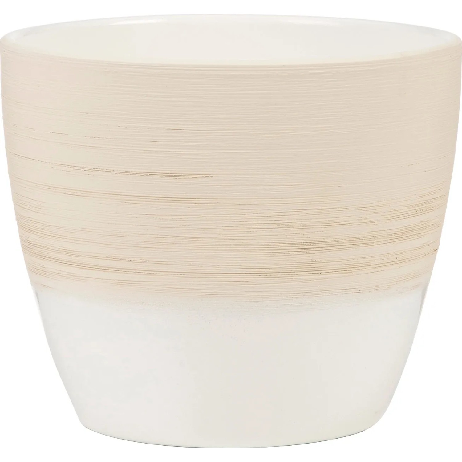 E-shop Scheurich Črepník 950 priemer 19 cm Vanilla Cream