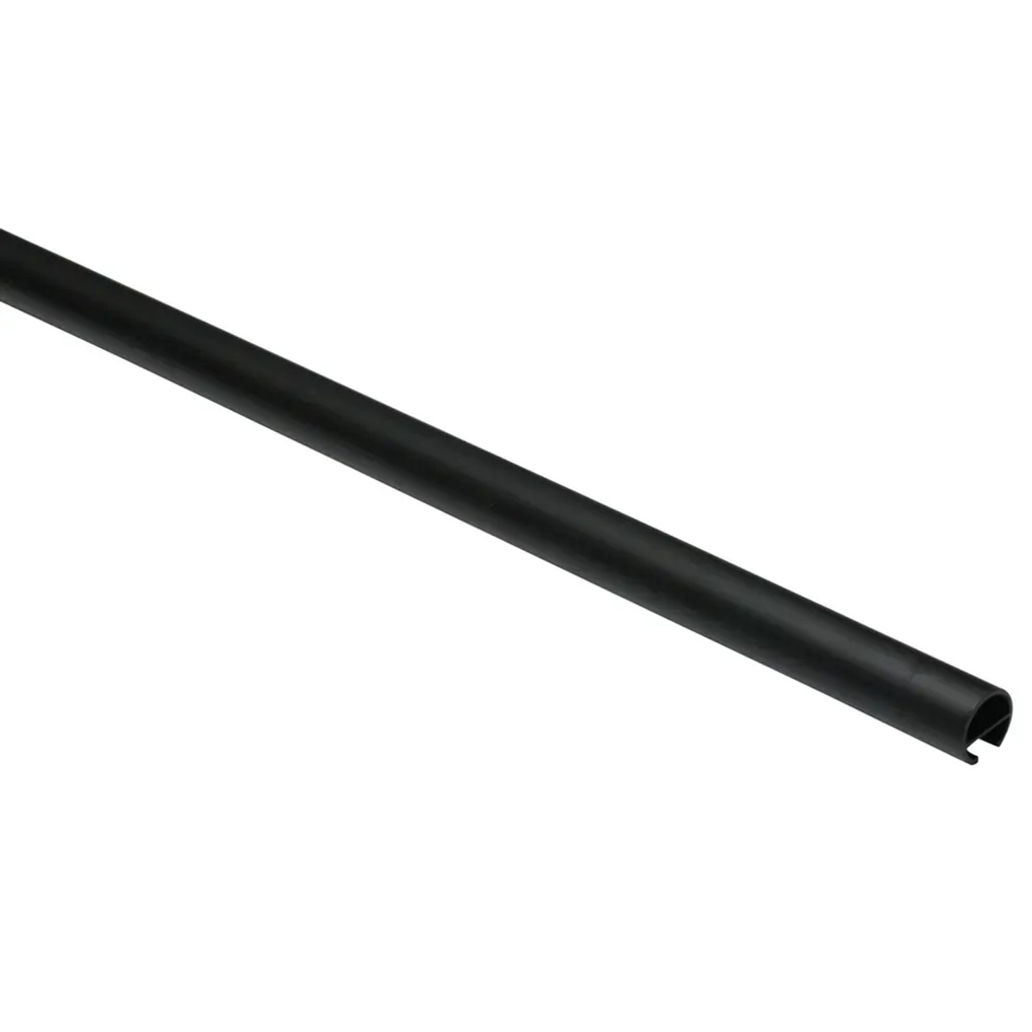 E-shop Gardinia Záclonová tyč Memphis čierna mätná pr. 16 x 1200 mm