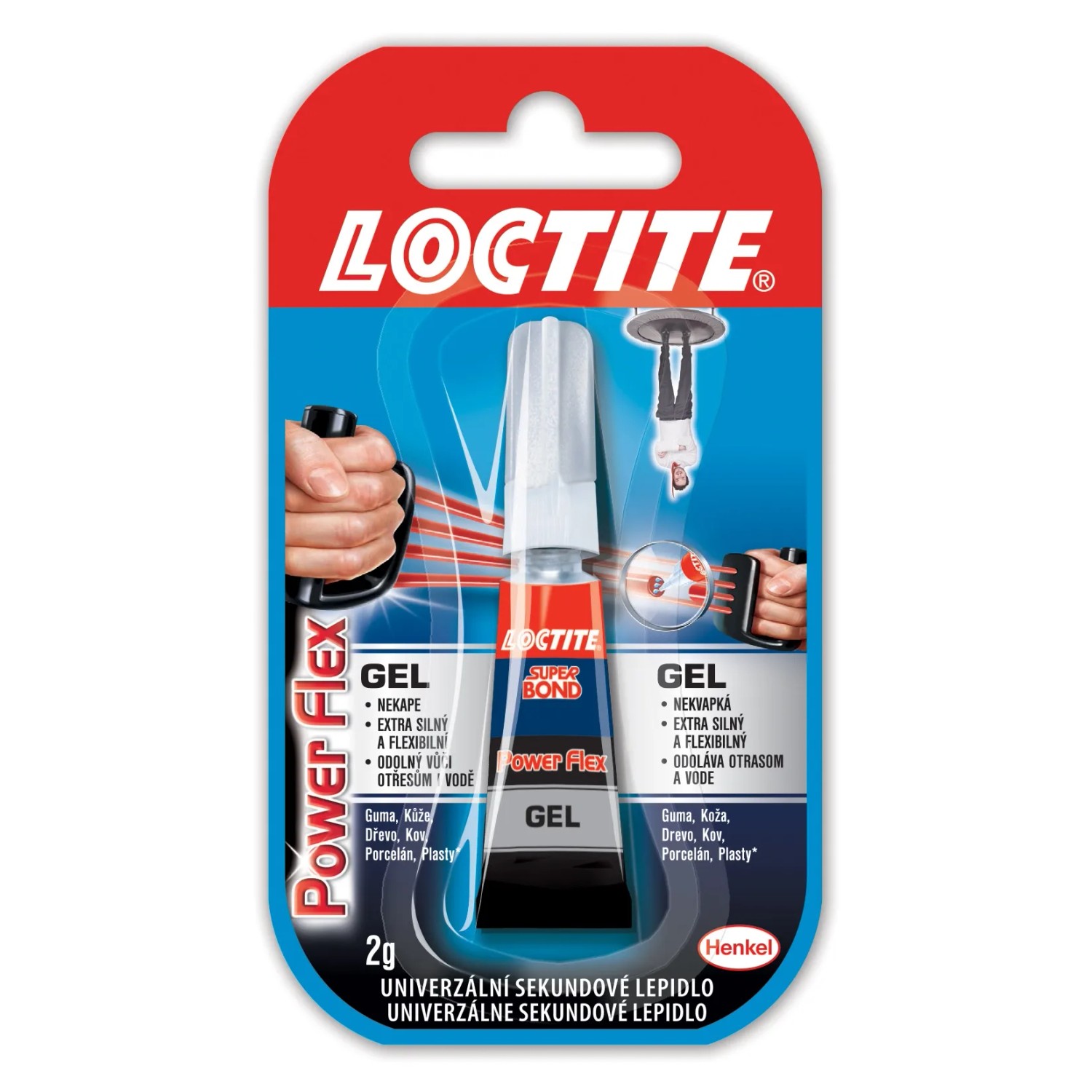 E-shop LOCTITE Sekundové/sekundové lepidlo SUPER BOND POWER GÉL 2 g