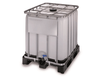 IBC Re-kontajner na tekutiny nový + plastová paleta 1000 l