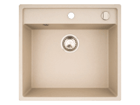 Pyramis Granitový drez Camea 1B, sand beige, 50 x 53 cm Pyramis Granitový drez Camea 1B, sand beige, 50 x 53 cm