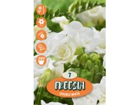 Zmes plná frézií biela