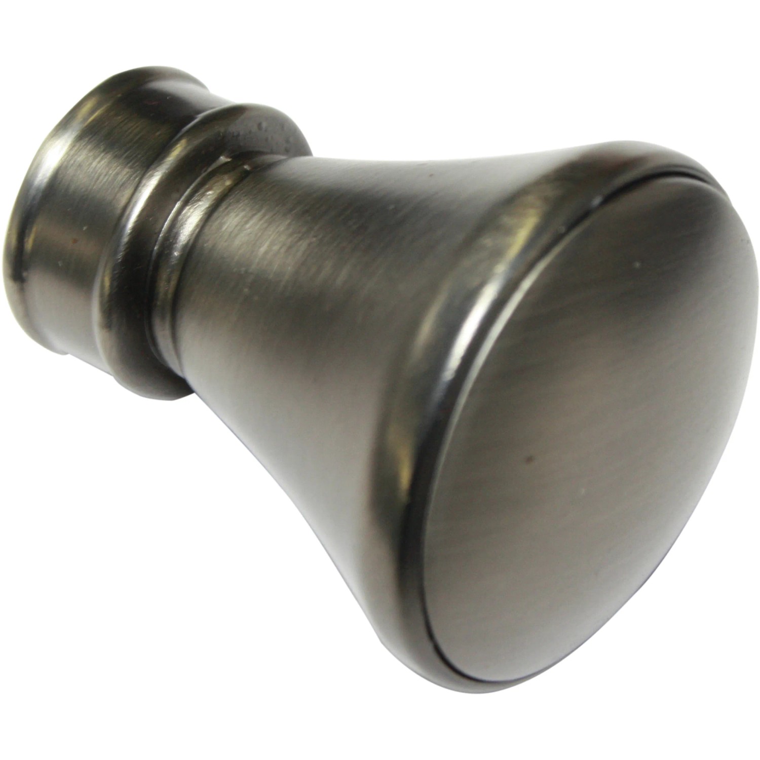 E-shop Gardinia Koncovka Europa Lago na priemer 19 mm strieborná 12 cm x 10 cm