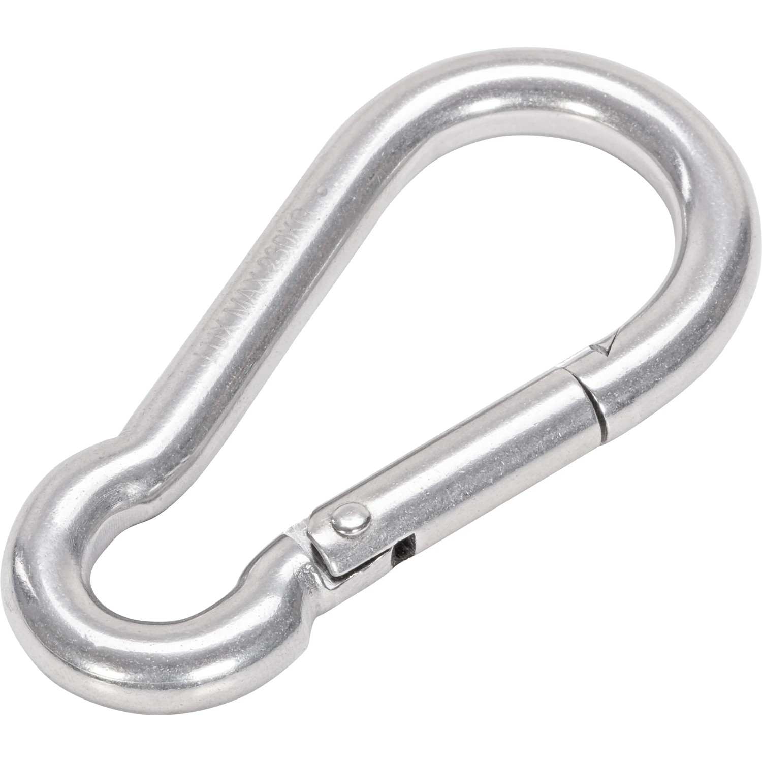 E-shop LUX-TOOLS Pozinkovaná karabínka 10 x 100 mm