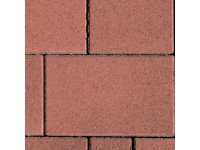Semmelrock Dlažba Citytop červená 20 x 20 x 8 cm