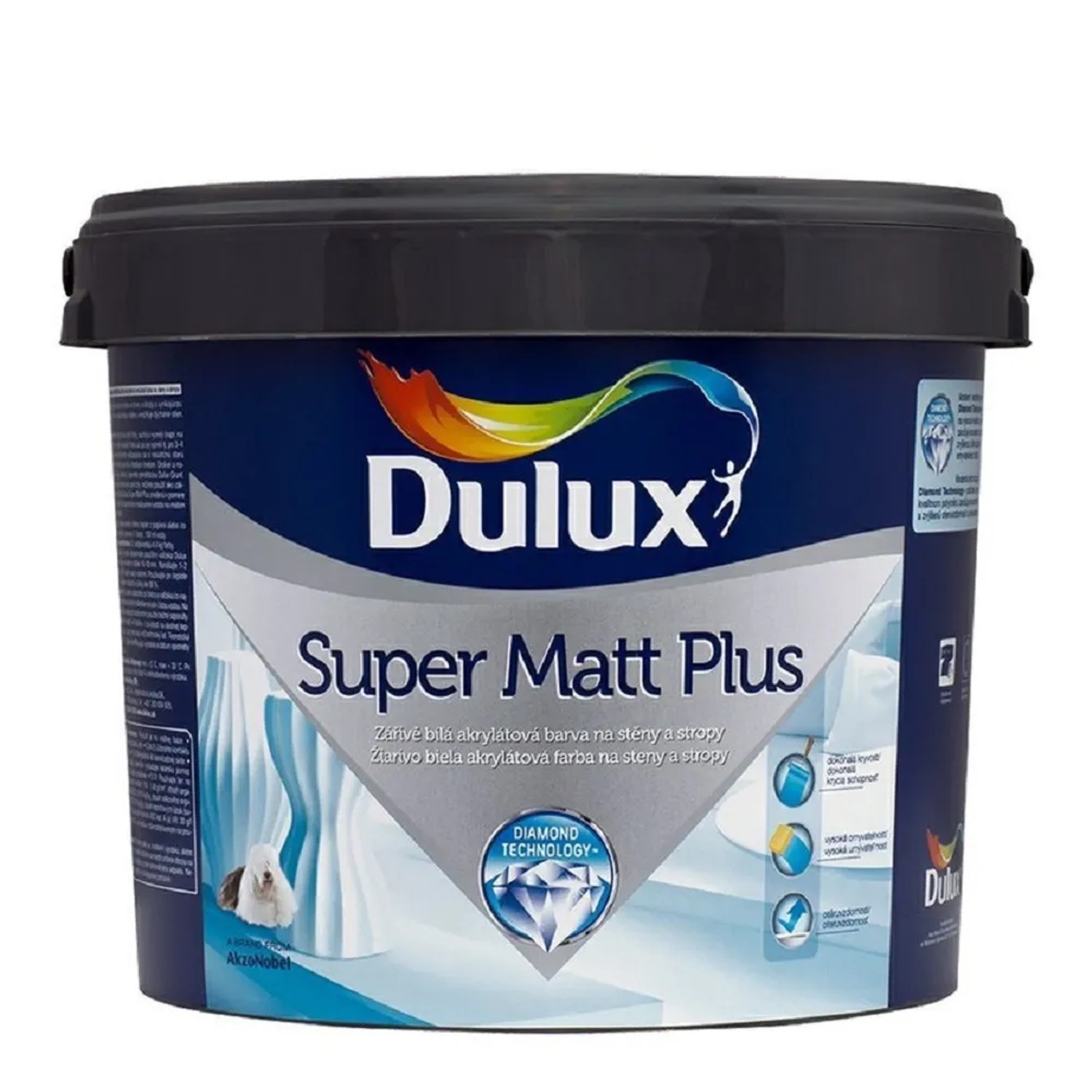 E-shop Dulux Interiérová emulzná farba Super Matt Plus 10 l