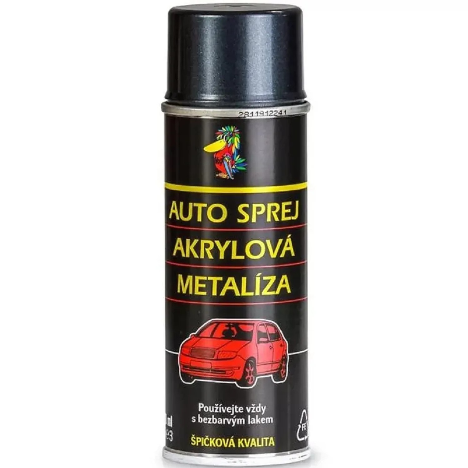 E-shop Dupli-Color Autolak Škoda sivá antracitová metalíza (9153) 200 ml