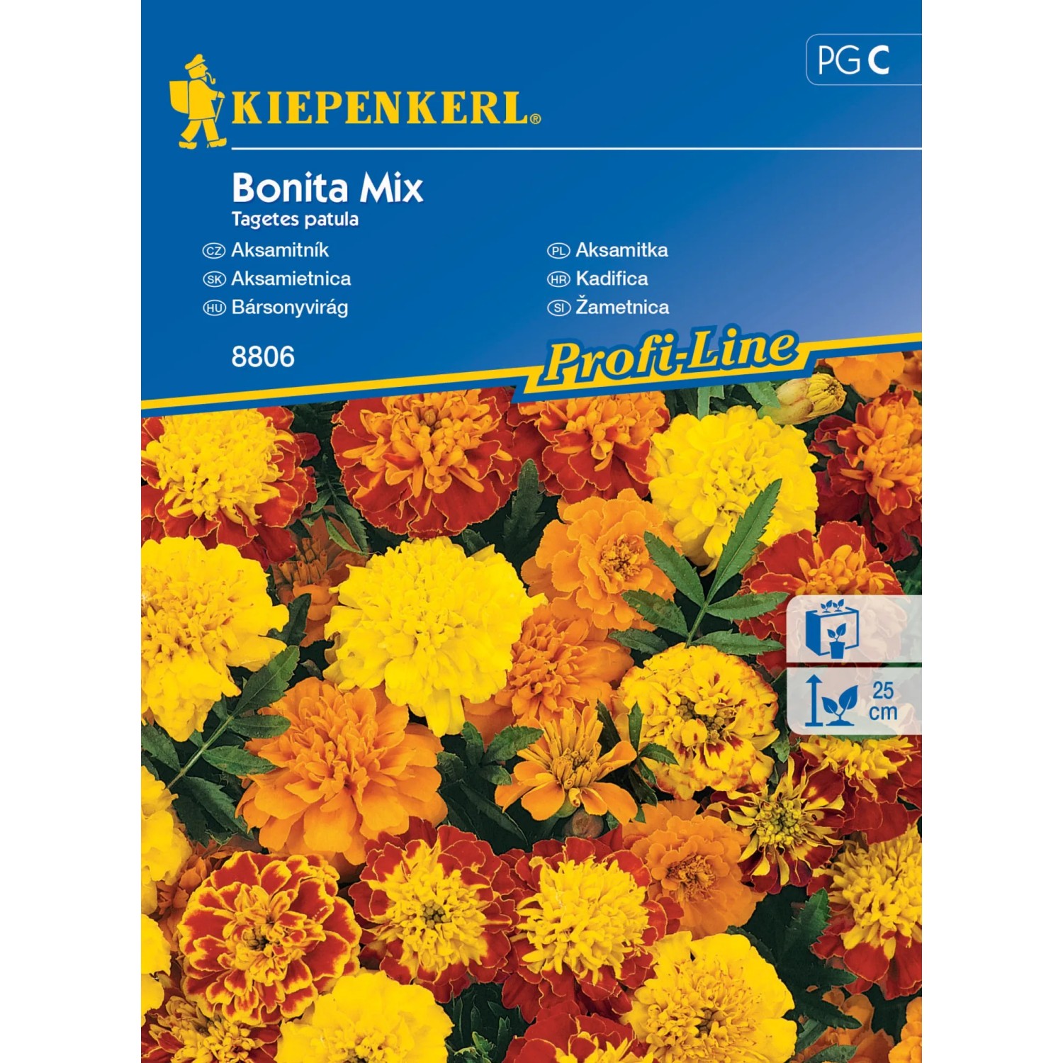 E-shop Kiepenkerl Semienka Aksamietnica Bonita mix