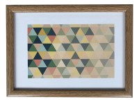 Bondecor Fotorám plastový, lišta 16,11 mm, drevo, 10 x 15 cm