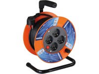 Emos PVC predlžovací kábel na bubne 4 zásuvky 15 m