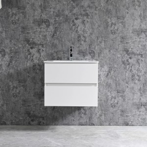 Sanotechnik Corbo skrinka pod umývadlo, 60 cm, biela matná, s 2 zásuvkami a soft-close.