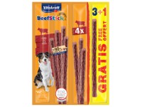 Vitakraft Pochúťka pre psov Beef Stick hovädzie, 3+1 zadarmo