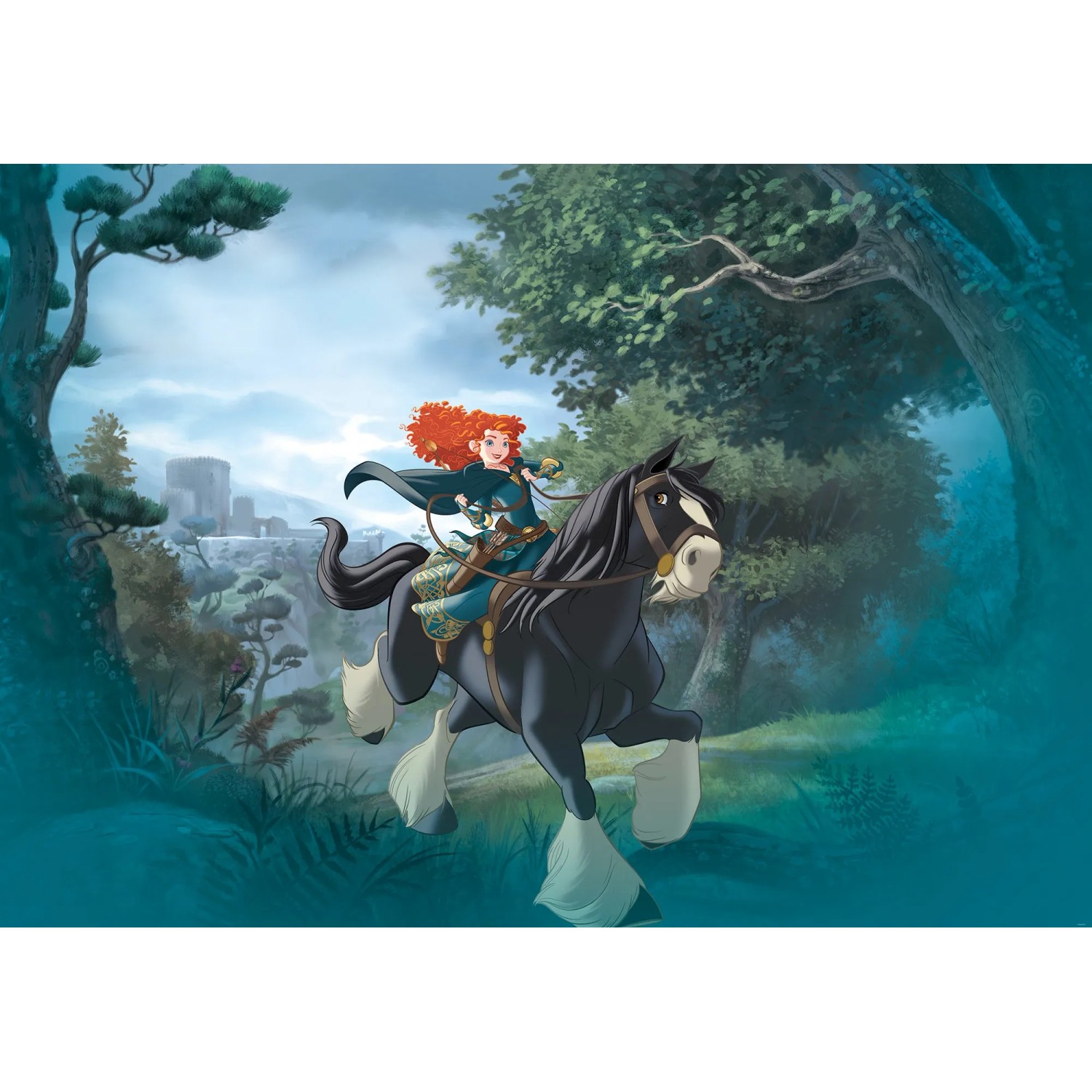 E-shop Komar Vliesová fototapeta Merida Riding 400 x 280 cm