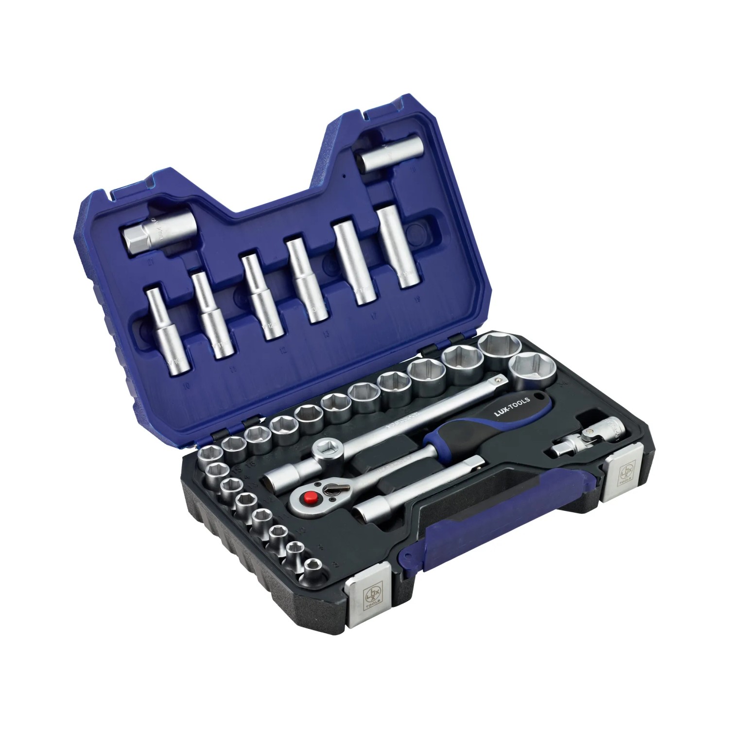 E-shop LUX-TOOLS Kazeta nástrčkových kľúčov Comfort, 32dielna