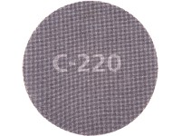 Wolfcraft Brúsna mriežka so suchým zipsom priemer 225 mm zrnitosť 220