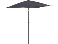 Balkónový slnečník Hermosa, antracitová, 210 x 140 cm