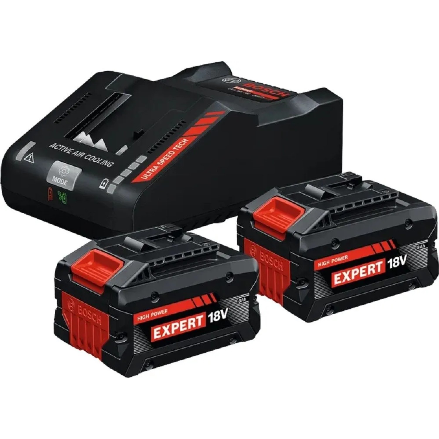 E-shop Bosch Professional Štartovacia sada 2x EXBA18V-80 + EXAL 18V-160 (1.600.A03.73T)