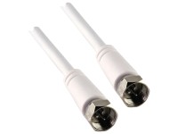 Satelitný pripájací kábel konektor 2 F 1,5 m KVC215 052 Satelitný pripájací kábel konektor 2 F 1,5 m KVC215 052