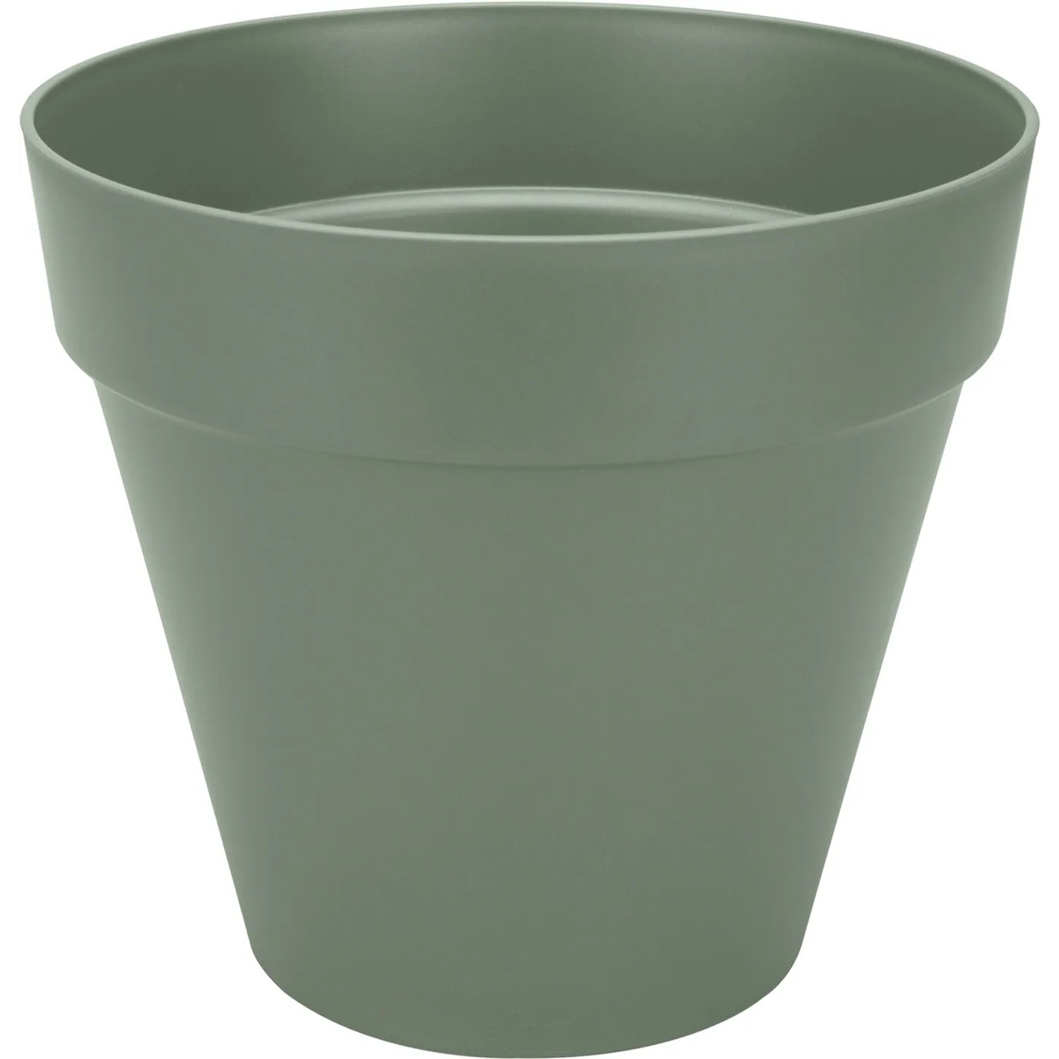 E-shop elho Kvetináč Loft Urban Round s kolieskami pistáciovo zelený, pr. 49 x 45 cm