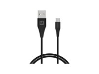 SWISSTEN Dátový kábel, USB-A / Micro USB, 1,5 m, čierny