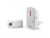 Elektrobock bezdrôtový zvonček BZ11 biely