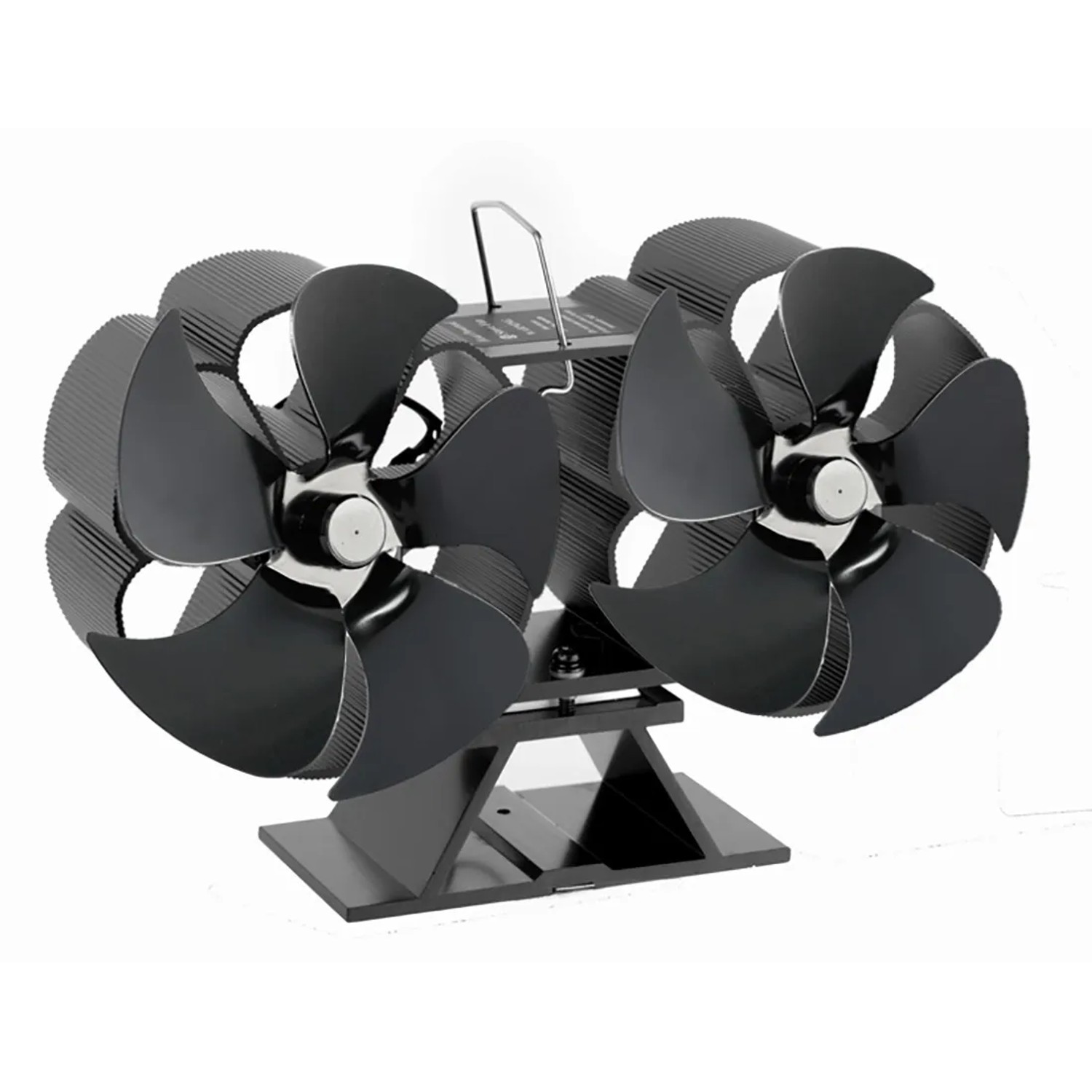 E-shop M.A.T. Ventilátor krbový Epsilon, 2 vrtule, čierna
