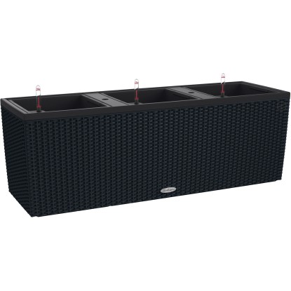 Lechuza Truhlík Trio Cottage 40 čierny, 440 x 420 x 1295 mm