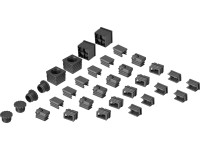 Náhradné krytky na nožičky pre jedálenskú zostavu Kulina, 32 ks