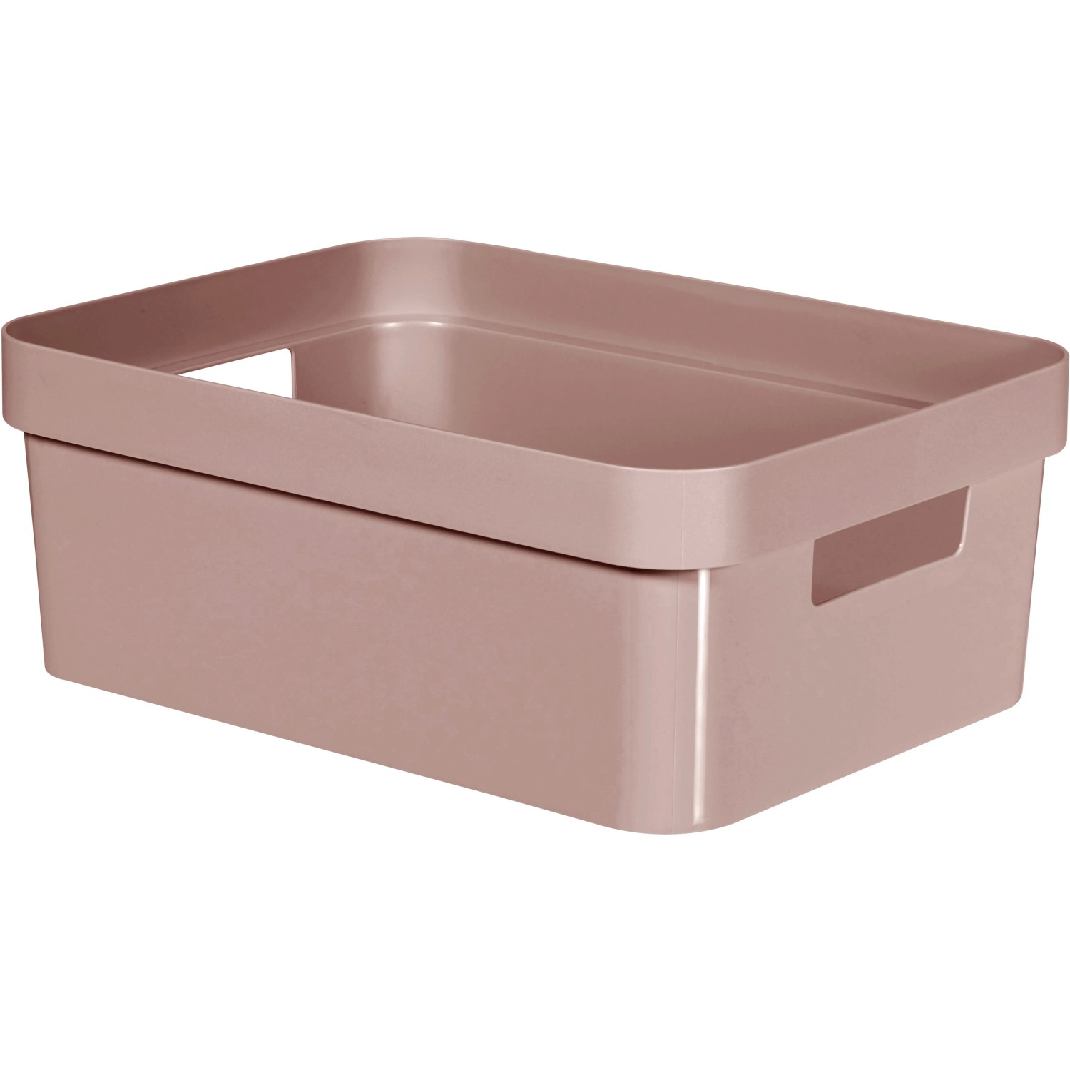 E-shop Curver Úložný box Infinity ružový 11 l, 35,6 x 26,6 x 13,6 cm