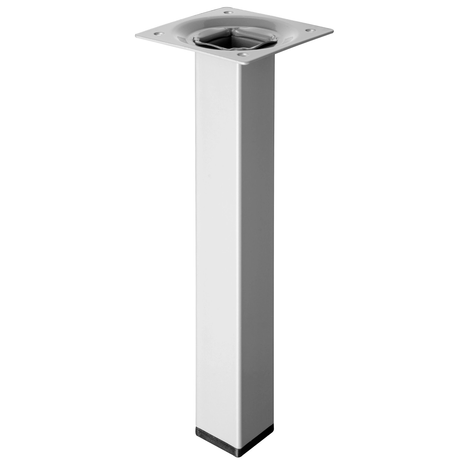 E-shop Hettich Nábytková noha hranatá, hliník, 25 x 25 x 200 mm