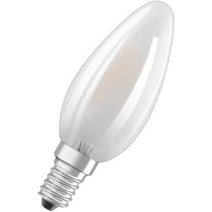 OSRAM LED žiarovka Retrofit Classic B40, E14, 4 W, 470 lm, 4000 K, opálová