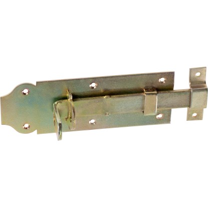 Dverová zástrčka nažlto pozinkovaná 180 mm x 65 mm