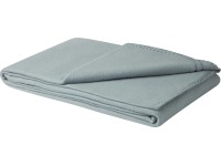 Fleecová deka Uni, sivá, 130 x 160 cm