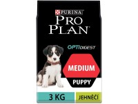 Purina Pro Plan Granule pre psov Puppy Medium Optidigest jahňacie 3 kg