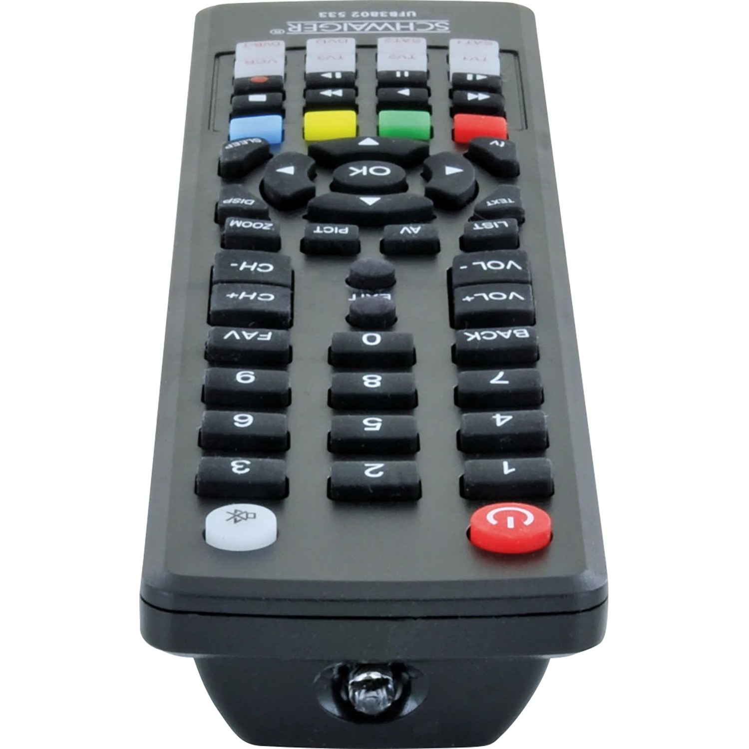 E-shop Schwaiger Univerzálny diaľkový ovládač 8v1 UFB3802 533, 20 x 5 x 2,9 cm