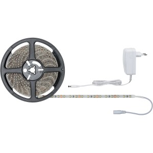 Paulmann SimpLED LED pásik set, 5m, teplá biela, na kotúči s transformátorom.