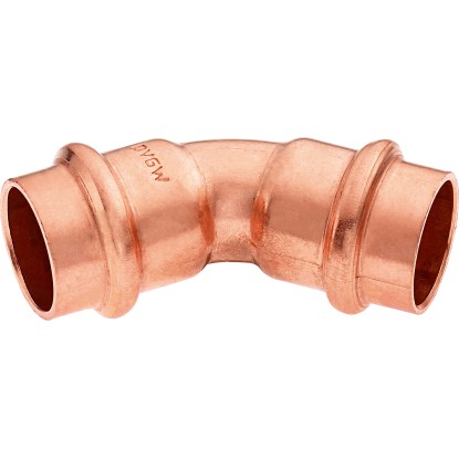 Lisovacie koleno typ II meď 45°, pr. 18 mm, 1 ks