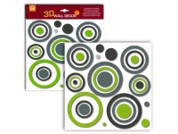 Crearreda Samolepiaca dekorácia All Around 3D