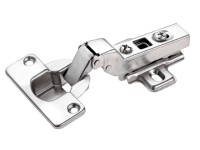 Hettich Dvojramenný nábytkový záves, brzda, pol. prekrytie, poniklovaný, 35 mm