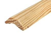 Štvrťkruhová konkáv. lišta z borovice 14 x 14 x 900 mm