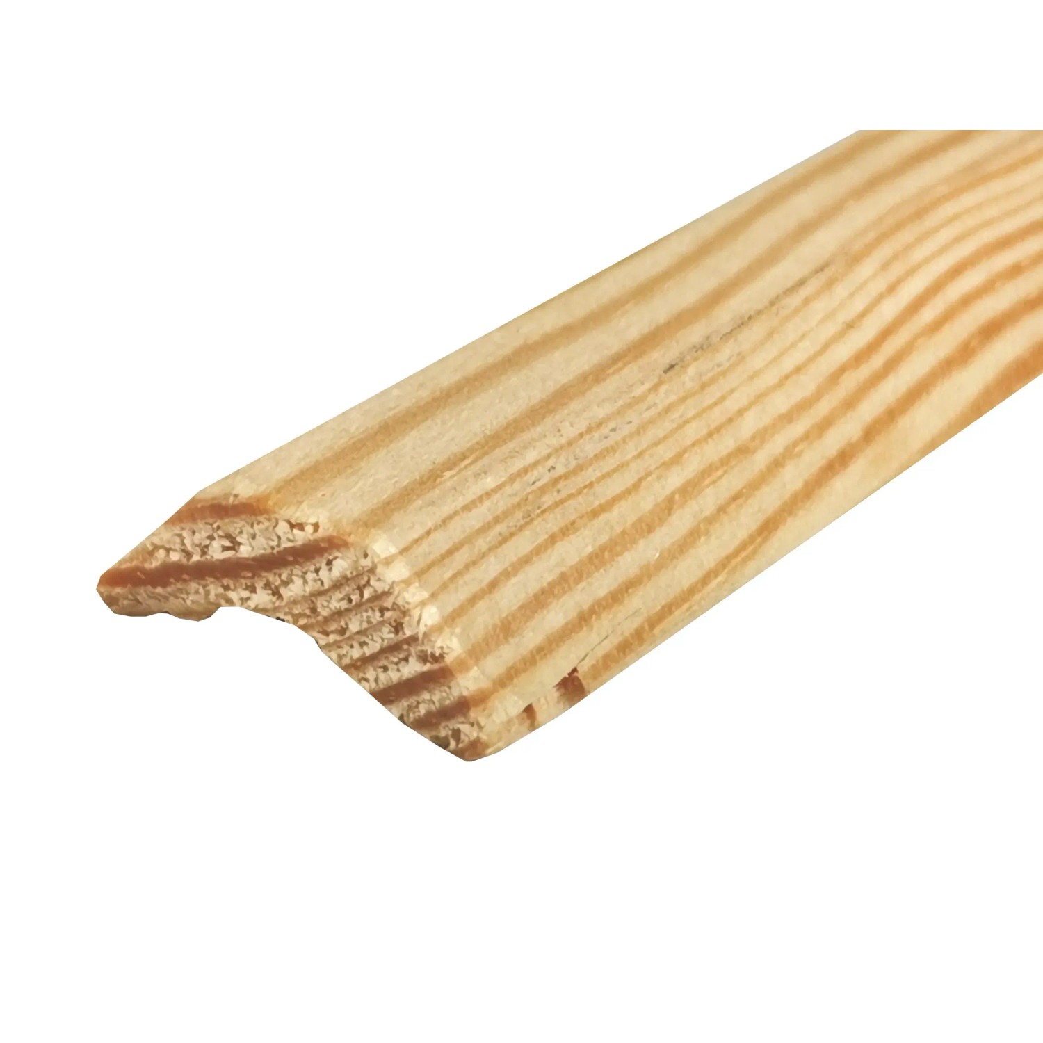 E-shop Štvrťkruhová konkáv. lišta z borovice 14 x 14 x 900 mm