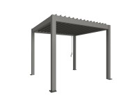 Biohort Pergola 3 x 3 kremeňovo sivá 312 x 312 cm