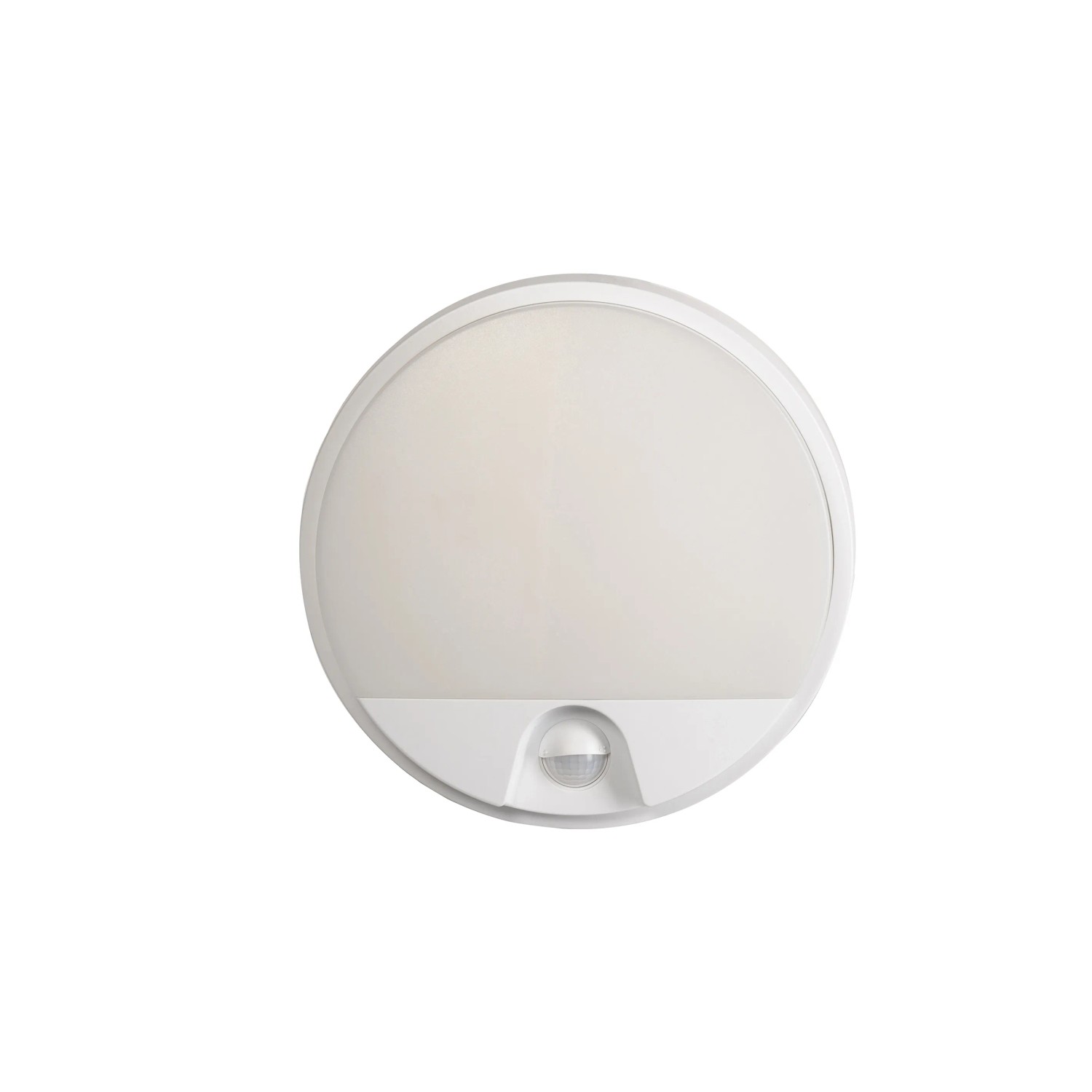 E-shop EURAKLES LED stropné svietidlo DARJA SENZOR 10W 800lm IP54 biela pr. 21 x 4,9 cm