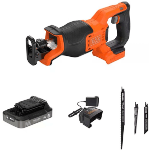 BLACK+DECKER Aku píla chvostovka BLCR78E1-QW, 18 V, 1 x 2,5 Ah + nabíjačka