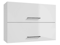 Deftrans Horná kuchynská skrinka Mito 2D, biela, 80 x 58 x 31 cm