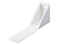Hettich Univerzálna rohová spojka 40 mm x 40 mm x 24 mm plast biela