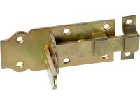 Dverová zástrčka nažlto pozinkovaná 100 mm x 45 mm