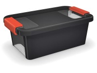 BI Viacúčelový box XS 3 l čierny