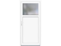 PANTO Plastové vedľajšie vchodové dvere K 301 biele 88 x 198 L