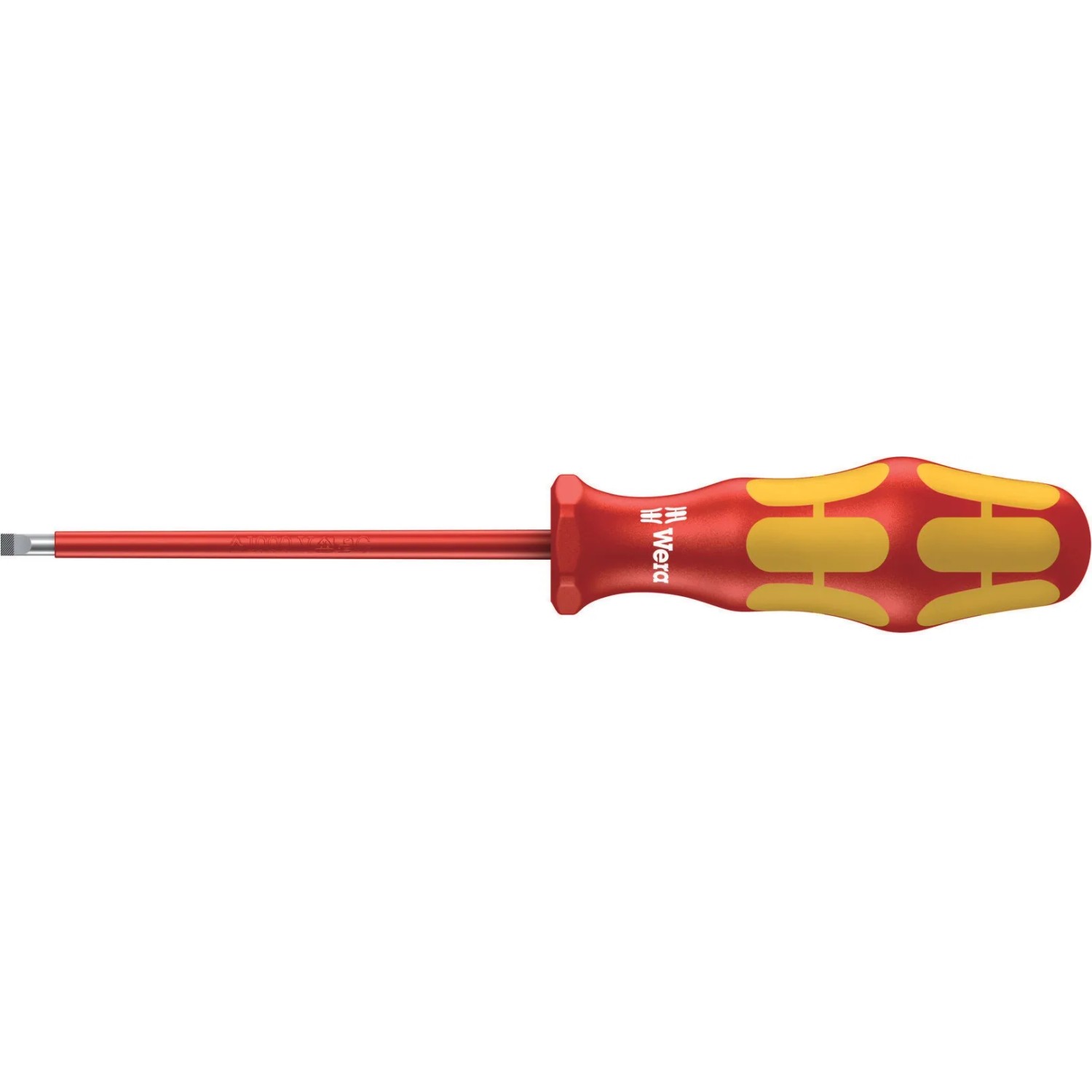 E-shop Wera Izolovaný plochý skrutkovač 160 i VDE, 4 x 100 mm
